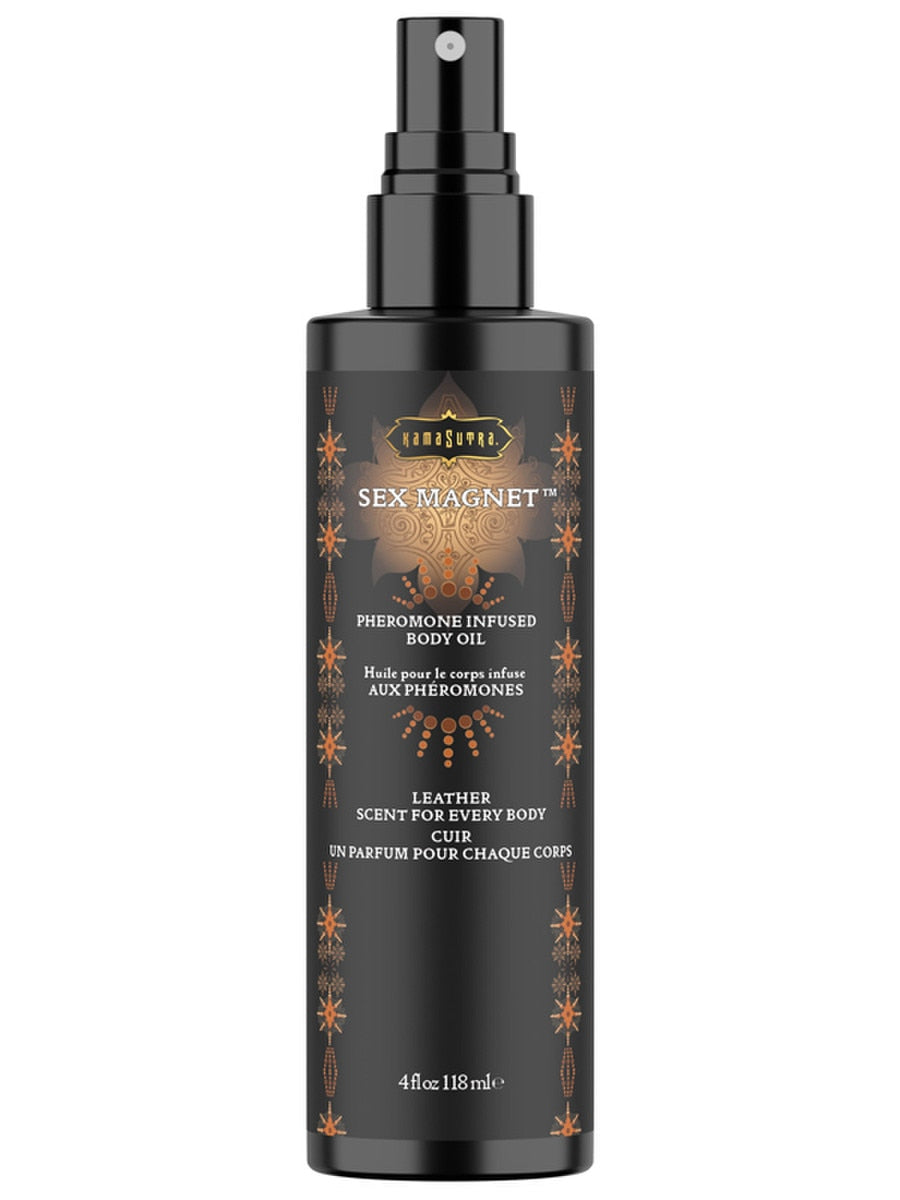 Kama Sutra Sex Magnet Pheromone Body Spray 118g - Leather - Sex Pheromones and Perfumes
