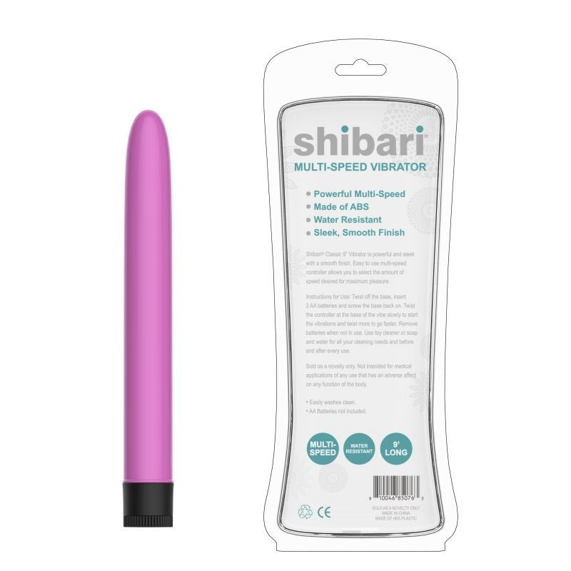 Shibari Powerful Multi Speed Bullet Vibrator 9 Inches Multi Speed Control - - Bullet Vibrators