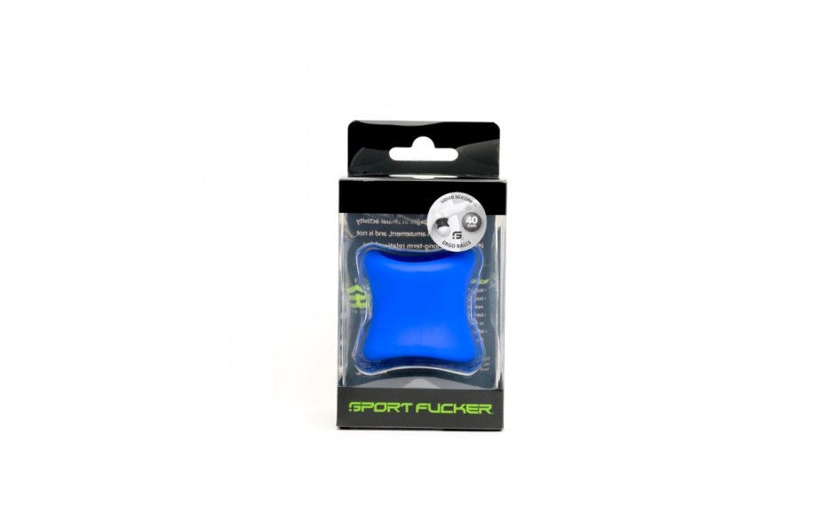Sport Fucker Ergo Balls Silicone Ball Stretcher Blue Premium Comfort - - Ball Stretchers and Crushers