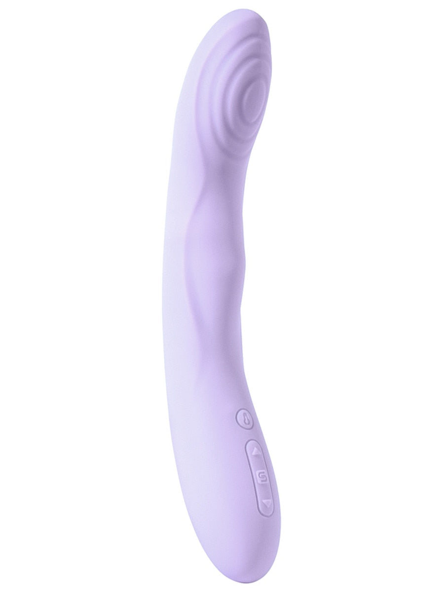 Svakom Selena App-Controlled Heating & Thrusting Vibrator - Lilac - G-Spot Vibrators
