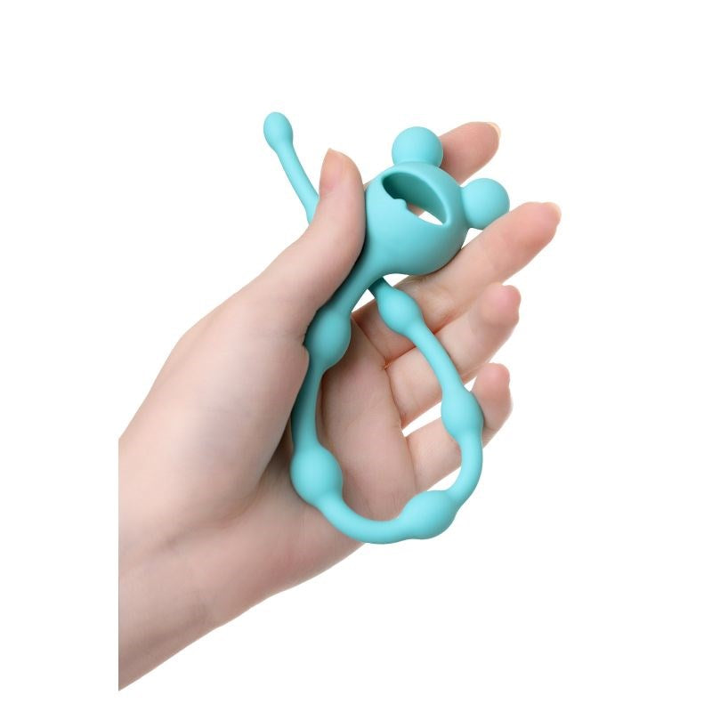 ToDo Froggy Beginners Silicone Anal Chain Gentle Miniature Beads - - Anal Beads and Balls