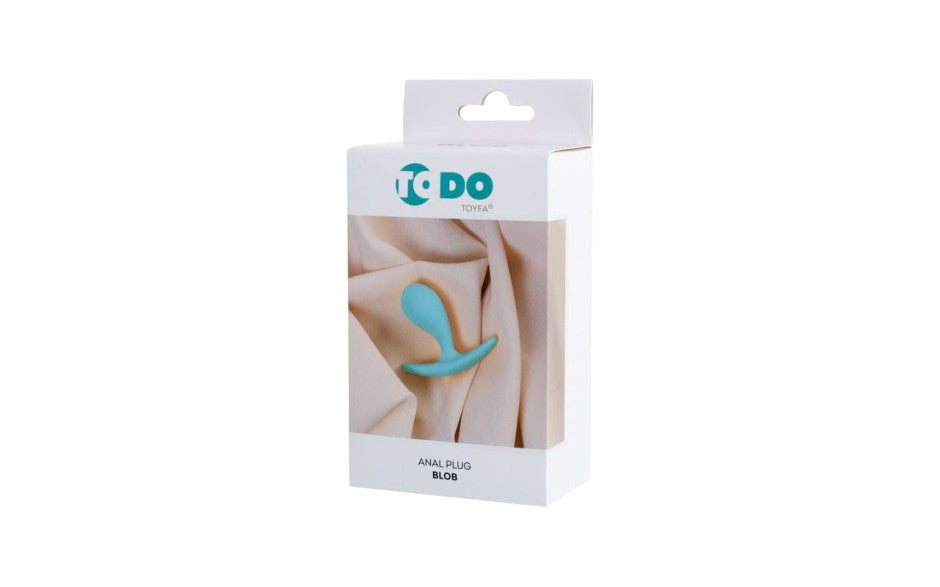 ToDo Blob Wide Stopper Silicone Anal Plug for Comfortable Anal Penetration - - Butt Plugs