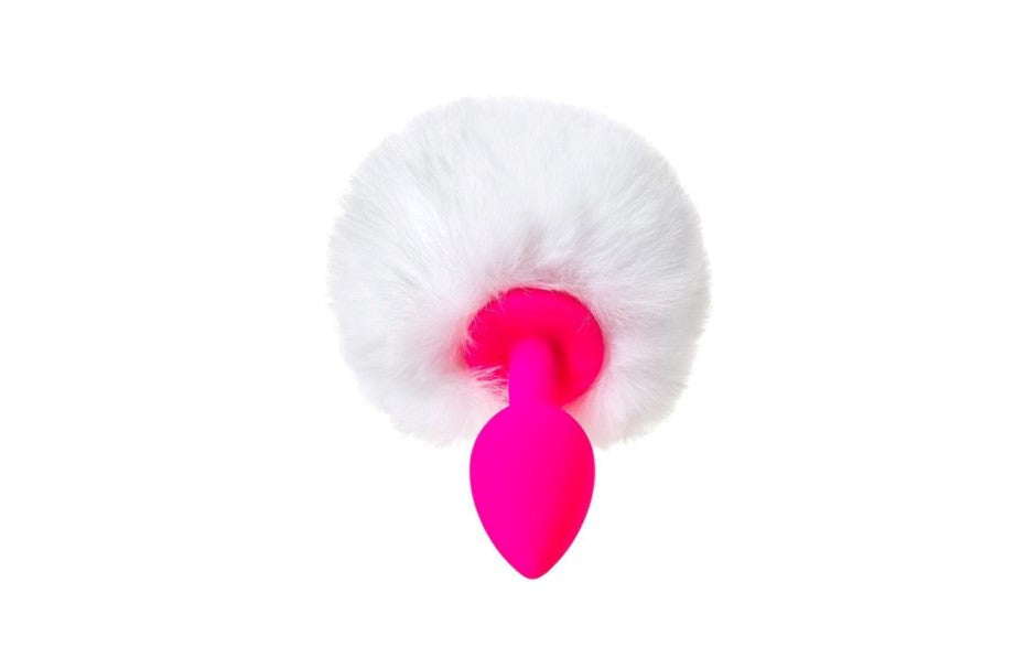 ToDo Sweet Bunny Silicone Anal Plug with Fluffy Tail for Role Play - - Butt Plugs