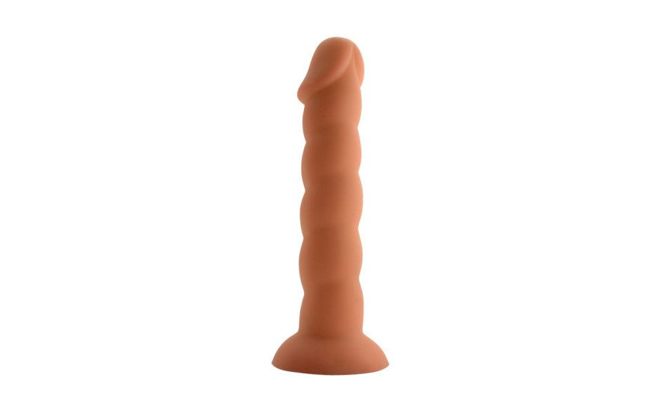 NANMA Corporation X Men Spiral Penis Shaped Realistic Dildo with Suction Cup - - Realistic Dildos