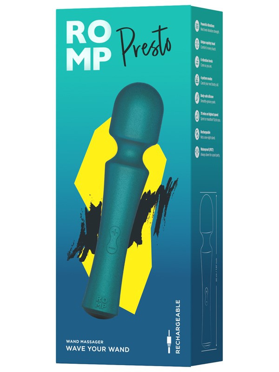 Love Honey Romp Presto Compact Body Wand Vibrator - - Body Wands