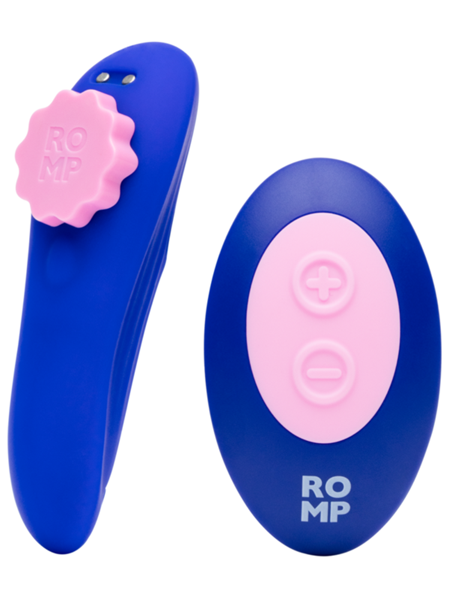 Love Honey Romp Party Remote Controlled Panty Vibrator - Blue - Remote Control Vibrators