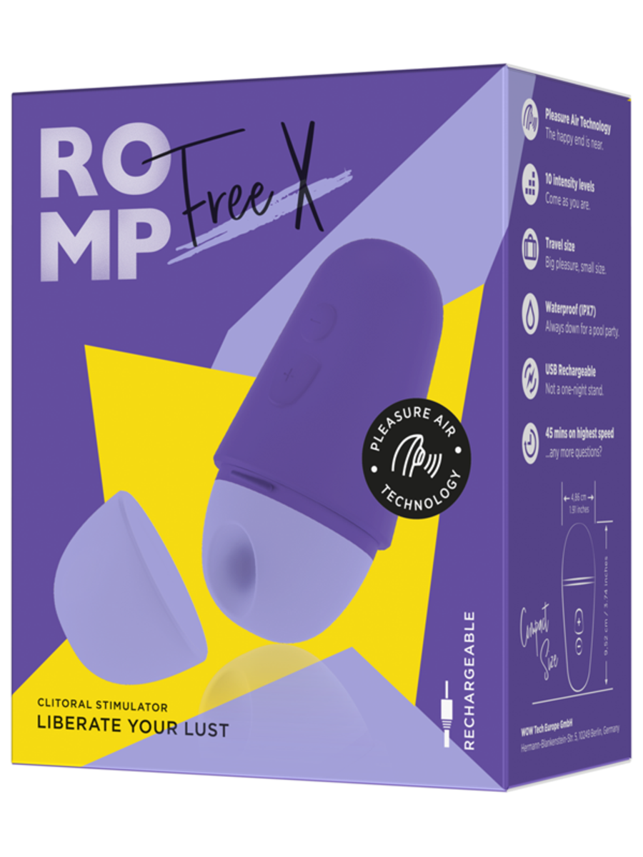 Love Honey Romp Free X Clitoral Suction Massager - - Clit Ticklers and Pulsators