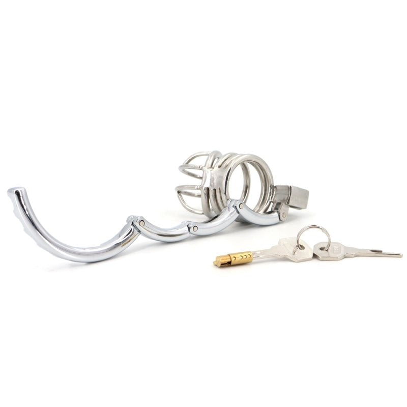 BDStyle Tiny Gear Ring Mens Chastity Cage - - Male Chastity