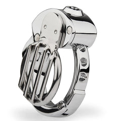 BDStyle Plate Cage Male Chastity Device With Adjustable Ring - - Male Chastity