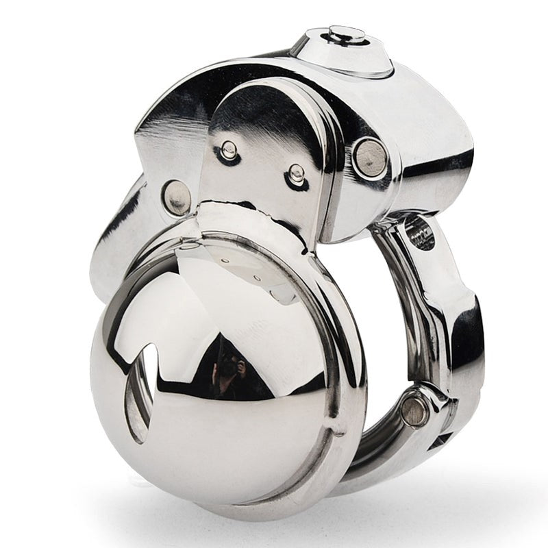 BDStyle CB Mens Chastity Lock Cock Cage With Adjustable Ring - - Male Chastity