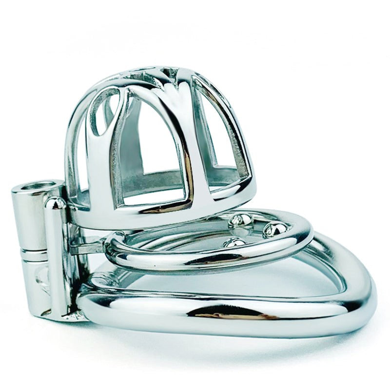 BDStyle Hex Screw Male Chastity Lock Cage With Anti-drop Ring - - Male Chastity