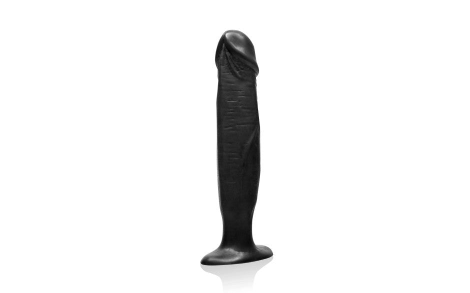 SI Novelties Large Size Realistic Cock Plug Black 7.5 Inch Urethral Plug - - Butt Plugs