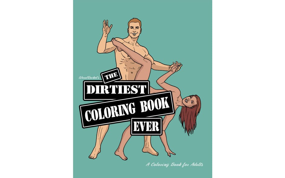 Wood Rocket The Dirtiest Colouring Book Ever Adult Humor Art Collection - - Party Gifts and Novelties