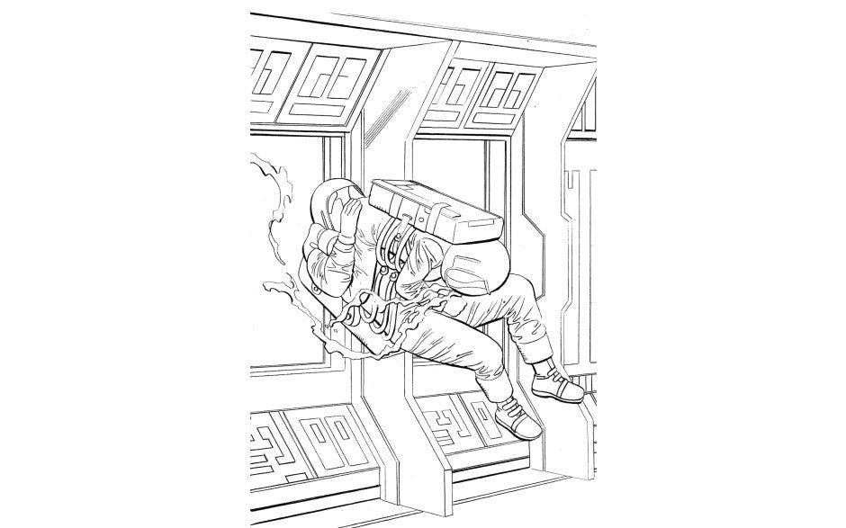 Wood Rocket Orgasms Everywhere Adult Colouring Book Premium Adult Art Book - - Party Gifts and Novelties