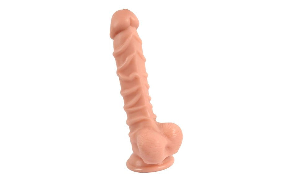 NANMA Corporation X Men Greg Realistic Cock With Balls Flesh Suction Cup Dildo - - Realistic Dildos