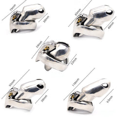 BDStyle Stainless Male Metal Chastity Cock Cage HTV3 XL - - Male Chastity