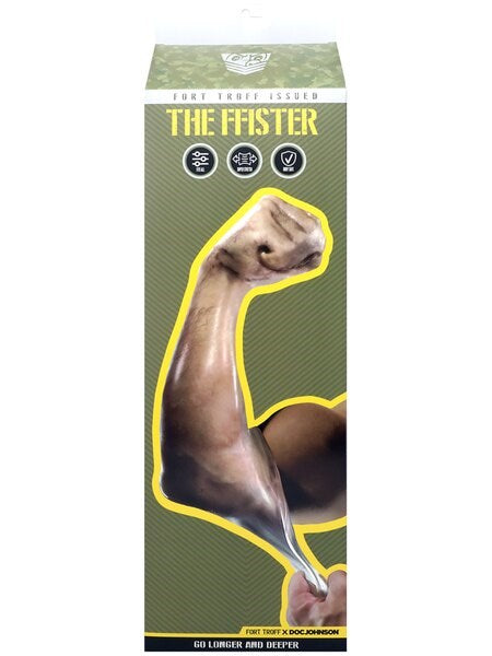 Doc Johnson Fort Troff FFister Glove Sleeve for Deep Anal Penetration - - Realistic Dildos