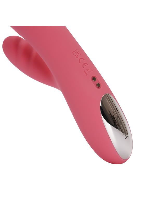 Svakom Avery Multi Function Rabbit Vibrator Strawberry Pink Dual Stimulation - - Rabbit Vibrators