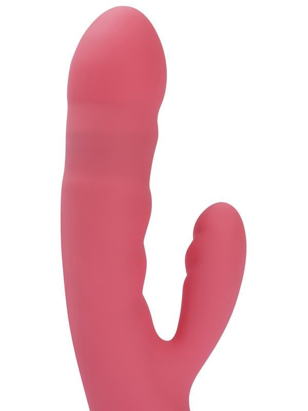 Svakom Avery Multi Function Rabbit Vibrator Strawberry Pink Dual Stimulation - - Rabbit Vibrators