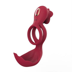 BDStyle 12 Functions Clit Stimulator Cock Ring - - Vibrating Cock Rings