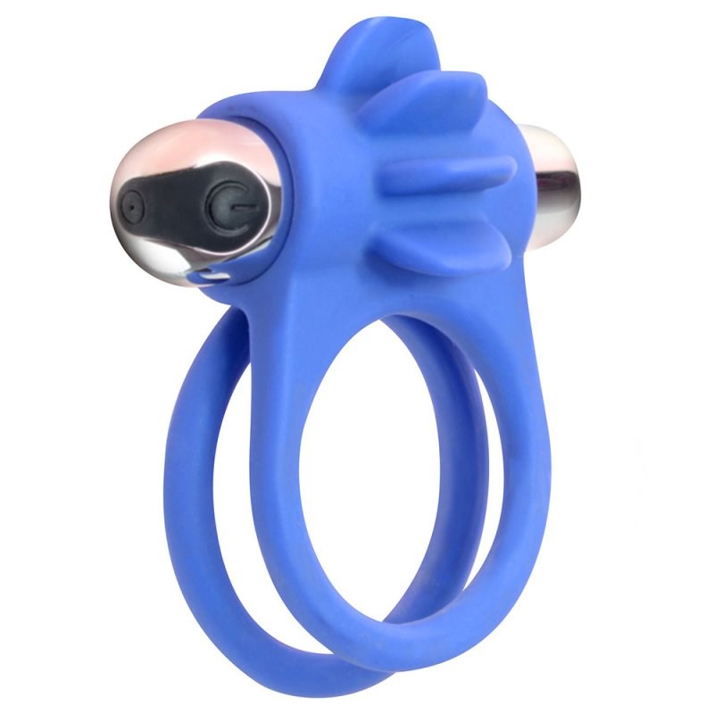 NANMA Corporation X Men Clitoris Stimulating Silicone Vibrating Cock Ring - - Vibrating Cock Rings