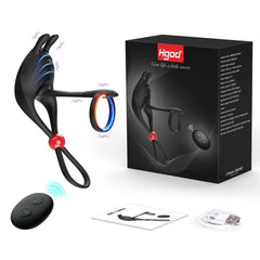 BDStyle Remote Control 7 Functions Adjustable Penis Ring - - Vibrating Cock Rings