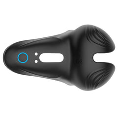 BDStyle Hoden Trinity Silicone Cock Ring with Taint Stimulator - - Vibrating Cock Rings