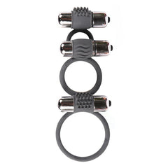 BDStyle Three Ring 7 Model Vibration Cock Ring - - Vibrating Cock Rings