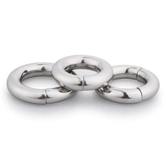 BDStyle Magnetize Stainless Steel Magnetic Mens Cock Ring - - Steel Cock Rings