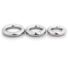 BDStyle Magnetize Stainless Steel Magnetic Mens Cock Ring - - Steel Cock Rings