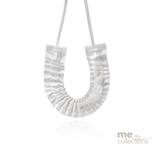 Me Collections Horse Shoe Deluxe Ivory - - Party Gifts and Novelties