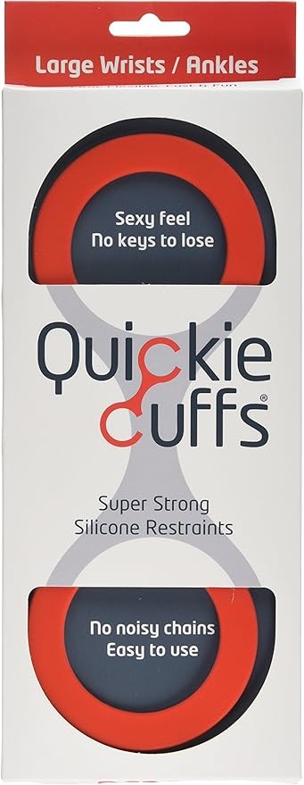 Creative Conceptions Quickie Bondage Cuffs Flexible Silicone Restraints - - Cuffs And Restraints