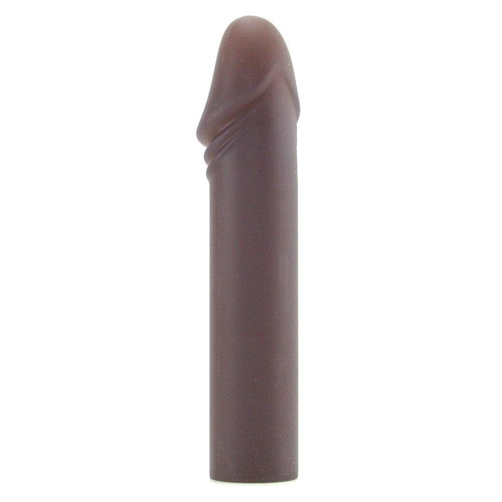 NS Novelties Chic Pleasures Realistic Silicone Dildo in Charcoal Premium - - Realistic Dildos