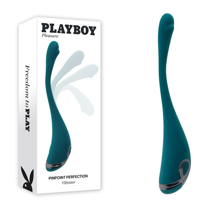 Evolved Playboy Pleasure PINPOINT PERFECTION G Spot Vibrator Flexible Shaft - - G-Spot Vibrators