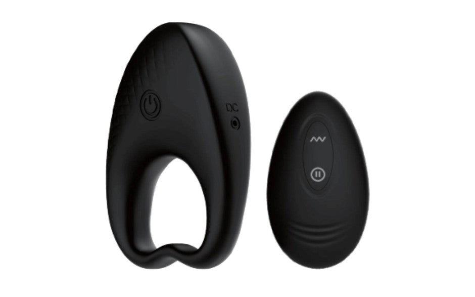 SXE Knight Remote Controlled Male Vibrating Cock Ring Premium Silicone - - Vibrating Cock Rings