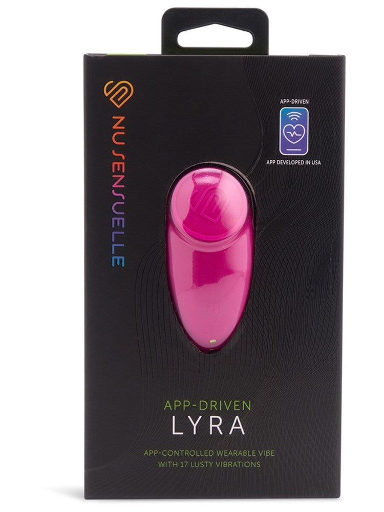 Nu Sensuelle Lyra Long Distance 10 Speeds Panty Vibrator with App Control - - Personal Massagers