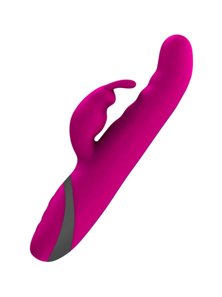 BMS Factory Commotion Cha Cha Thrusting Rabbit Vibrator Raspberry G Spot - - Rabbit Vibrators
