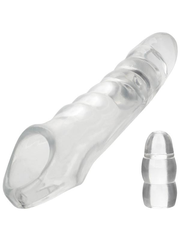 California Exotics Performance Maxx Penis Extension Kit Clear with Adjustable Fit - - Penis Sleeves and Extenders
