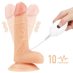 Lovetoy Ingen Multi Functions Vibrating Easy Strap On Set Flesh - - Strap On Sextoys