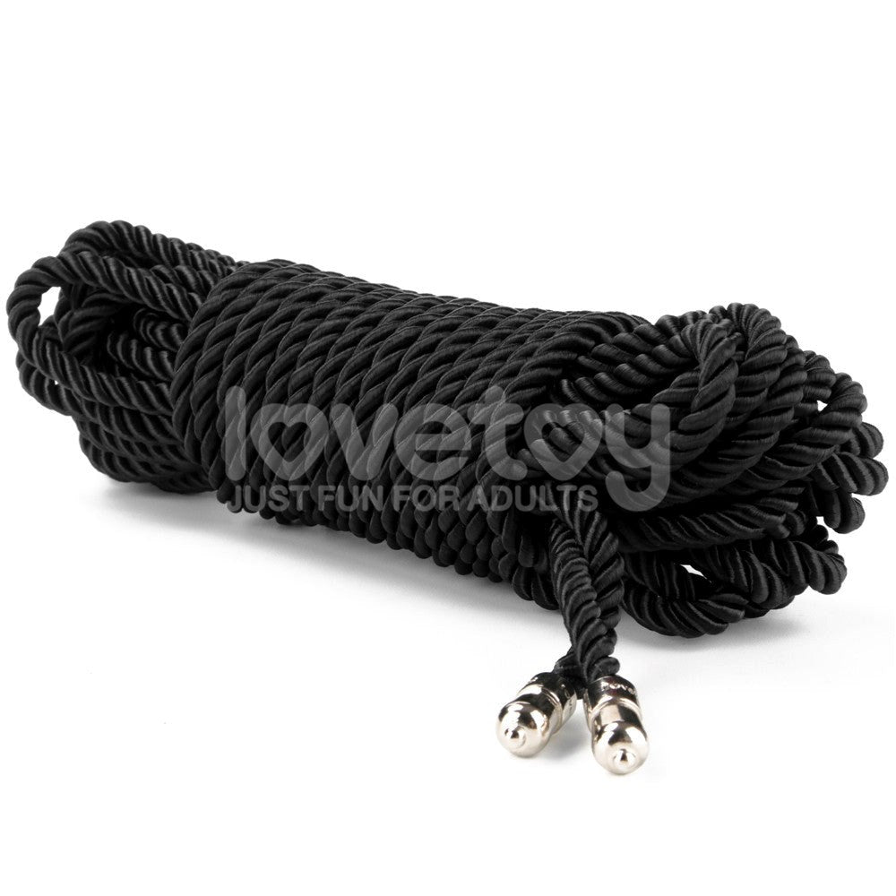 Lovetoy Rebellion Reign Silky Bondage Play Rope 10 Metre Premium Polyester - - Cuffs And Restraints