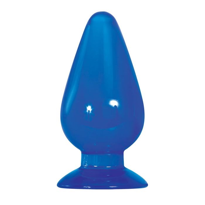 Adam & Eve Big Blue Jelly Backdoor Butt Plug Playset 3 Progressive Anal Sizes - - Butt Plugs