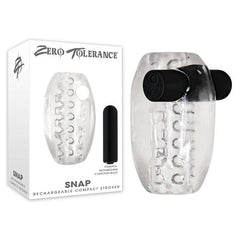 Zero Tolerance Snap Egg Shaped Vibrating Mens Stroker - - Masturbators and Strokers