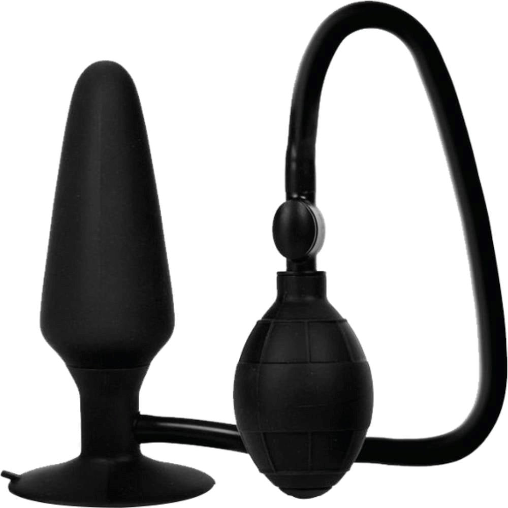 Colt Pumper Silicone Anal Plug With Easy Squeeze Bulb - - Butt Plugs