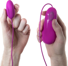 B Swish Bnaughty Deluxe 6 Function Remote Controlled Kegel Exercisers Raspberry - - Love Eggs and Kegel Exercisers