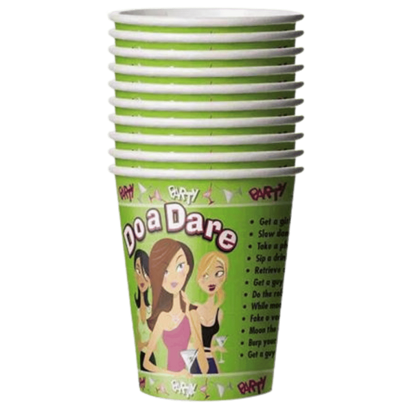Ball & Chain Party Dare Cups 10 Piece - - Party Gifts and Novelties