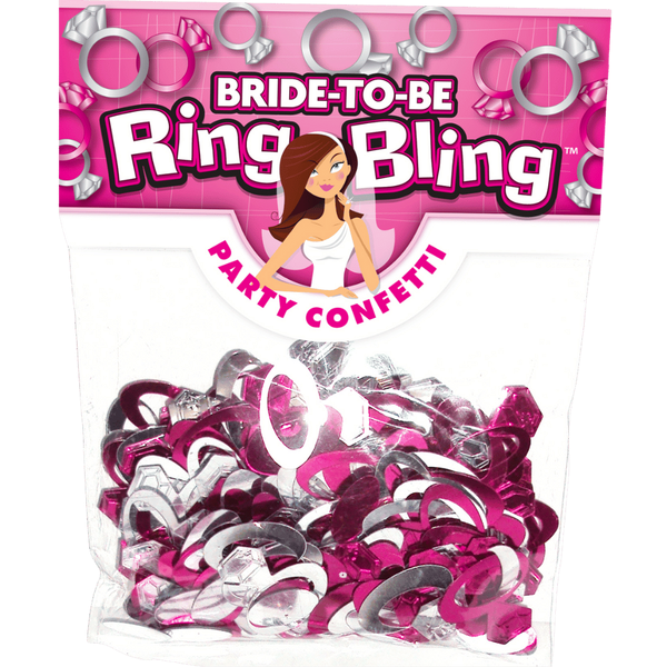 Bride To Be Ring Bling Bachelorette Party Confetti - - Party Gifts and Novelties