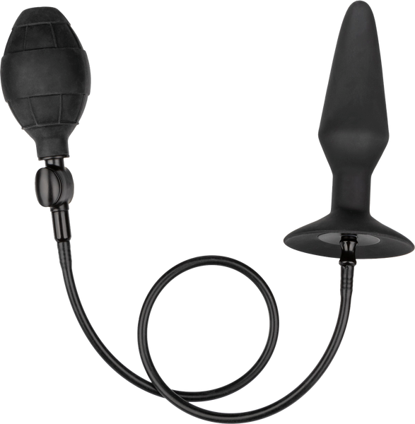 California Exotics Silicone Inflatable Butt Plug Large - - Butt Plugs