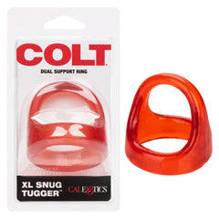 Colt Xl Snug Tugger Stretchy Mens Cock Ring Red - - Stretchy Cock Rings