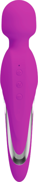 Poptart Shazza Rechargeable Vibrating Body Wand Massager Purple - - Body Wands