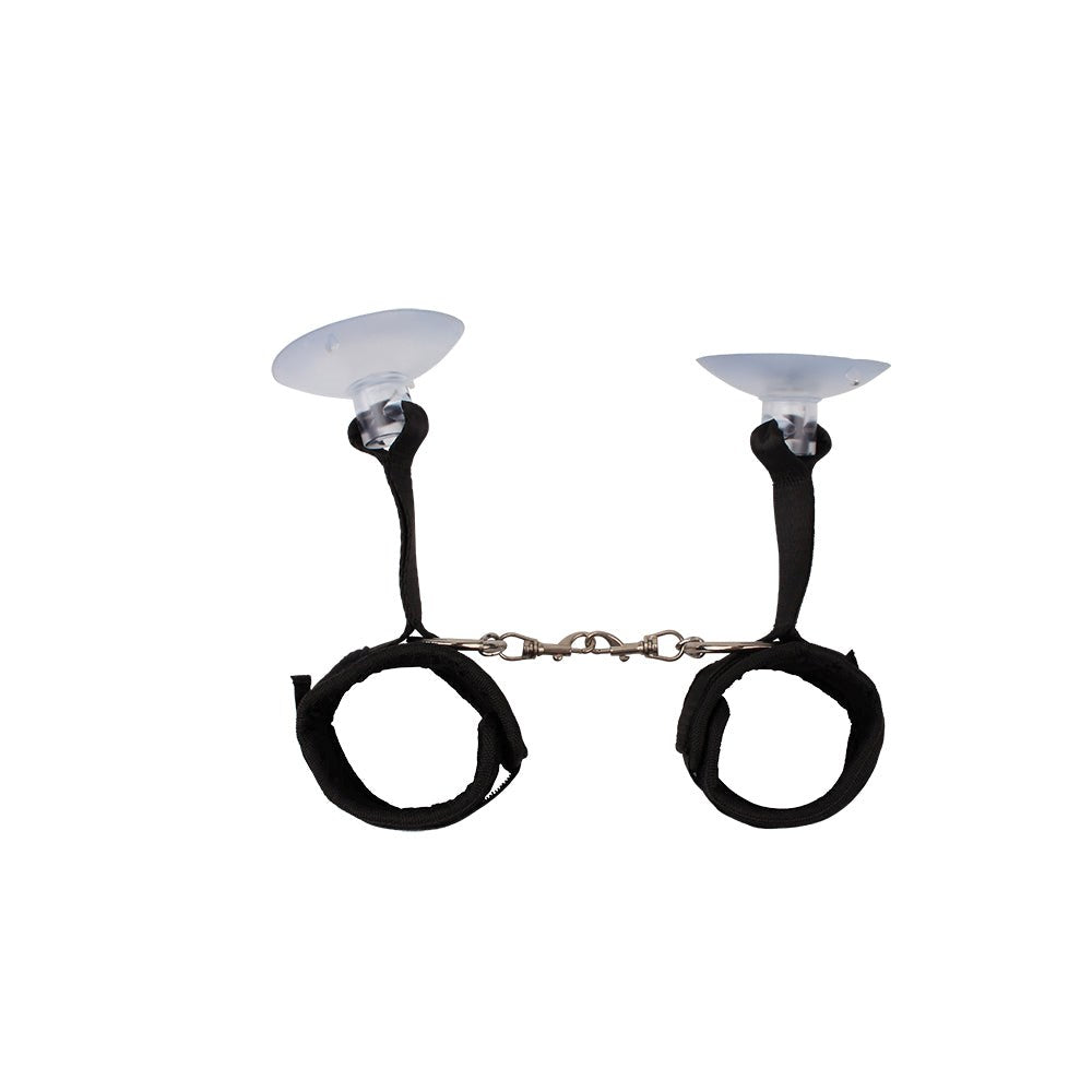 Behave Tie Up Love Adjustable BDSM Cuffs Black - - Cuffs And Restraints